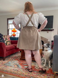 [JULY 10] Fawn Suspender Skirt