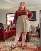 [JULY 10] Fawn Suspender Skirt