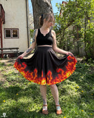 Fire Circle Skirt