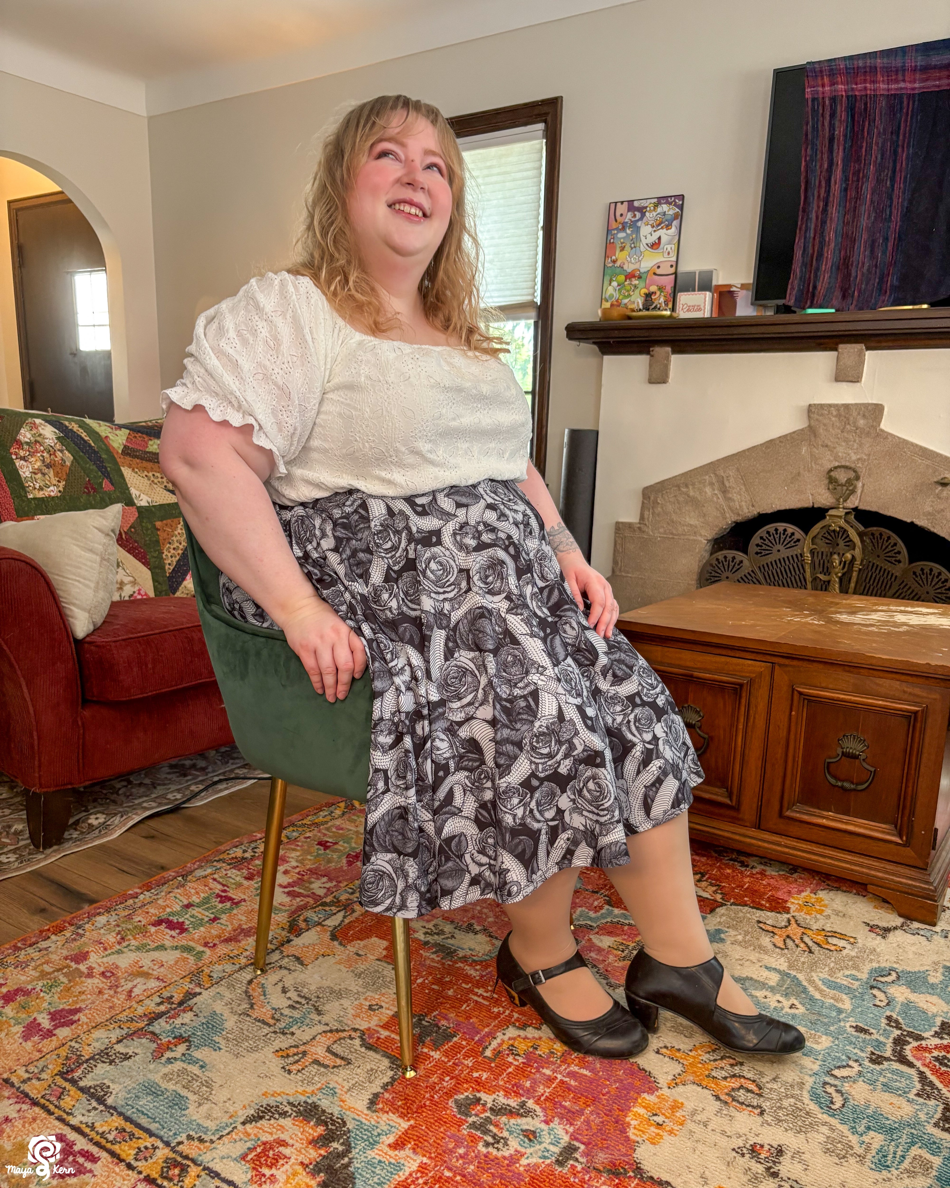 [PREORDER] Hiss Redux Midi Skirt