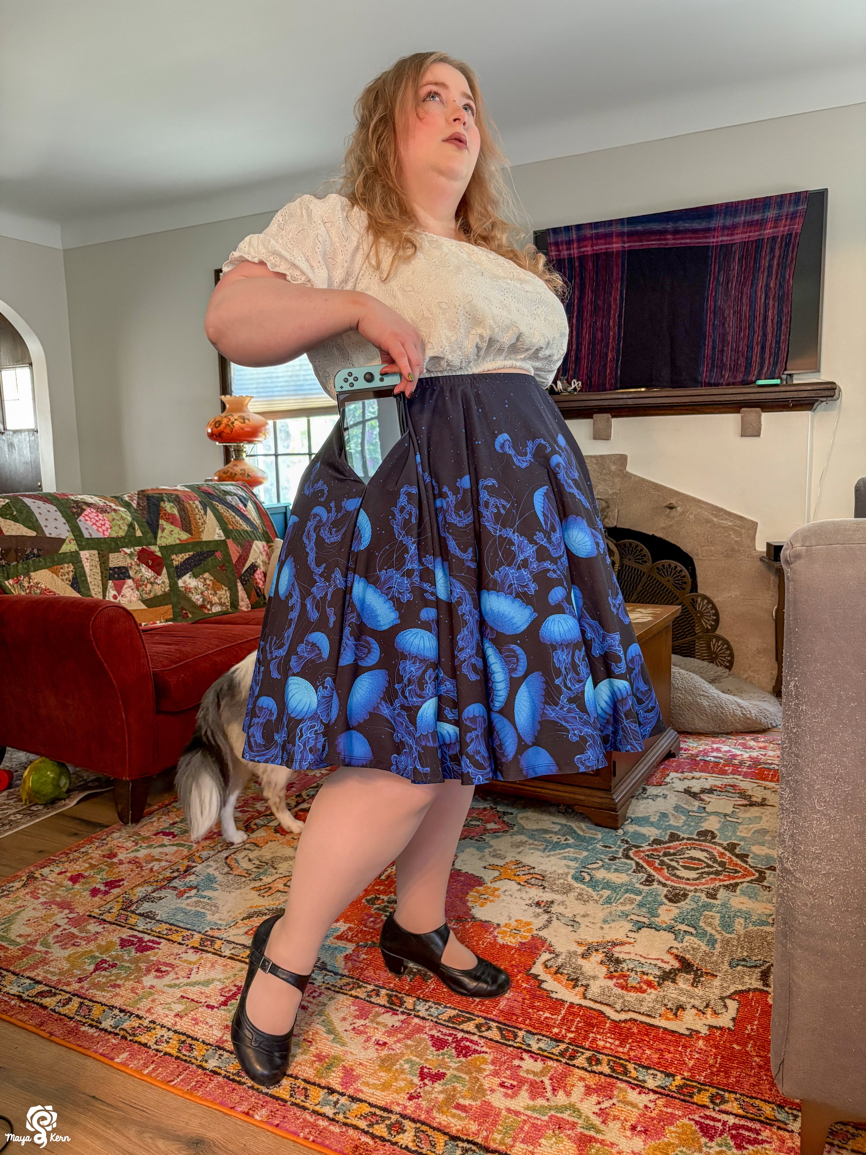 Jellyfish Midi Skirt
