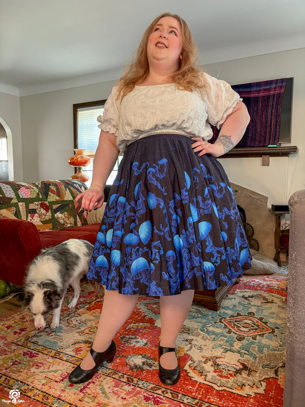 Jellyfish Midi Skirt