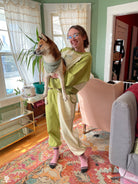 Cozy Cropped Matcha Sweater