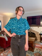 [PREORDER] Ocean Cotton Button-Up Shirt