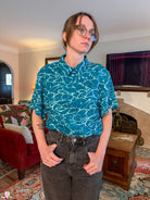 [PREORDER] Ocean Cotton Button-Up Shirt