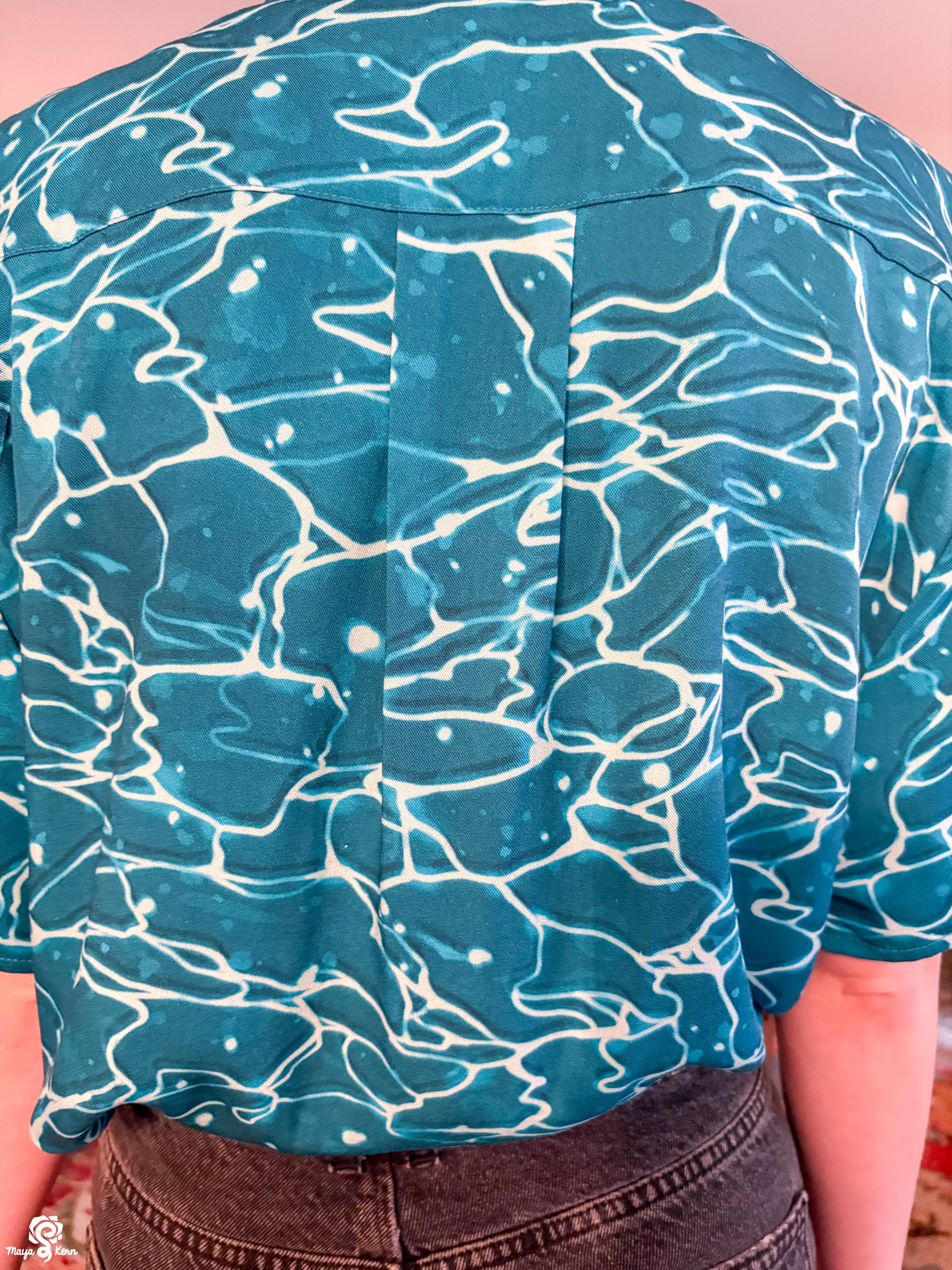 [PREORDER] Ocean Cotton Button-Up Shirt