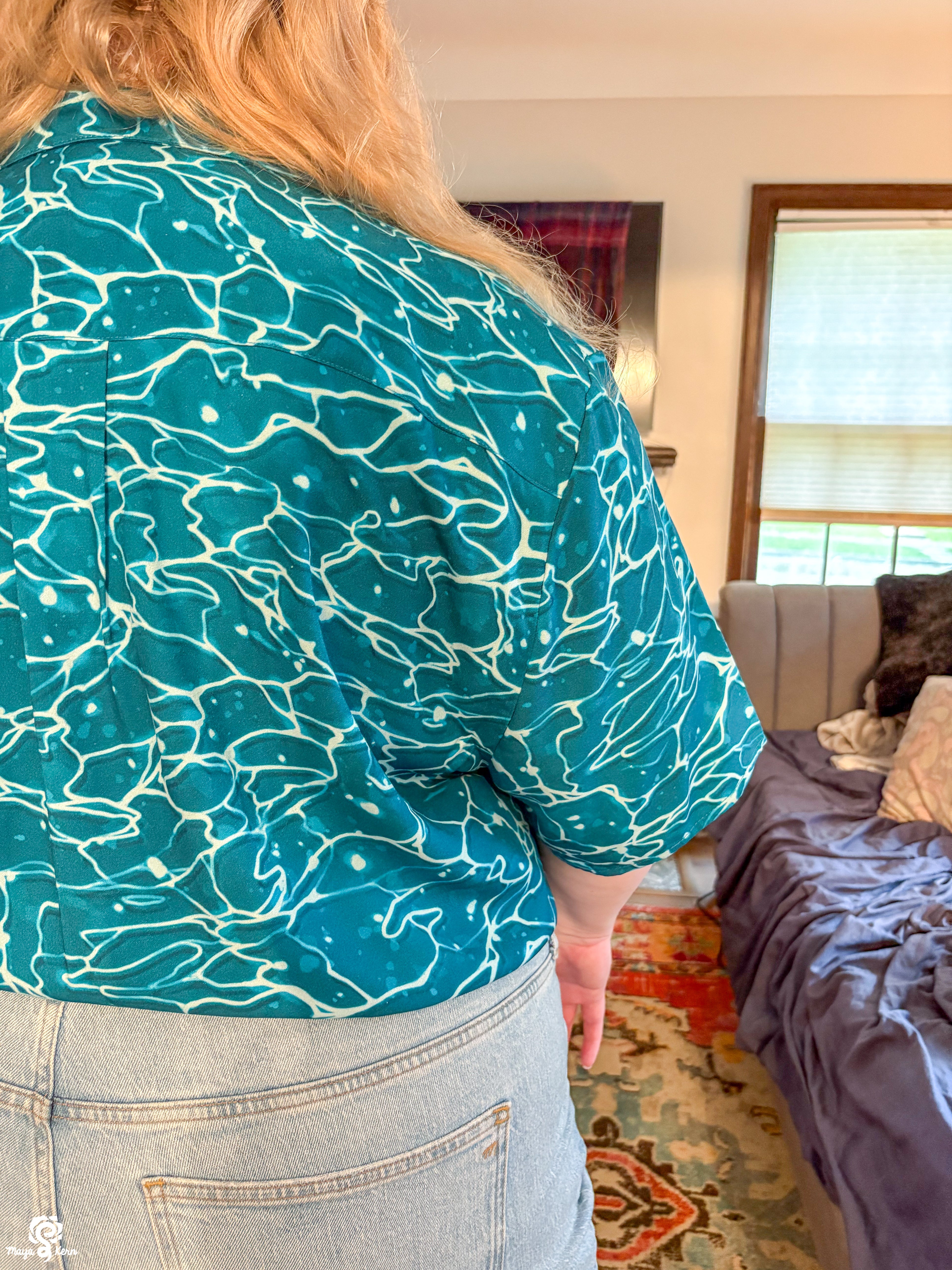 [PREORDER] Ocean Cotton Button-Up Shirt