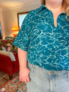 [PREORDER] Ocean Cotton Button-Up Shirt