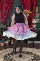 Black Petticoat Midi Skirt