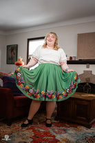 Sleepy Bees Midi Skirt