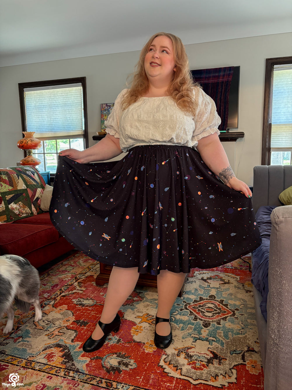 Stargayzing Midi Skirt