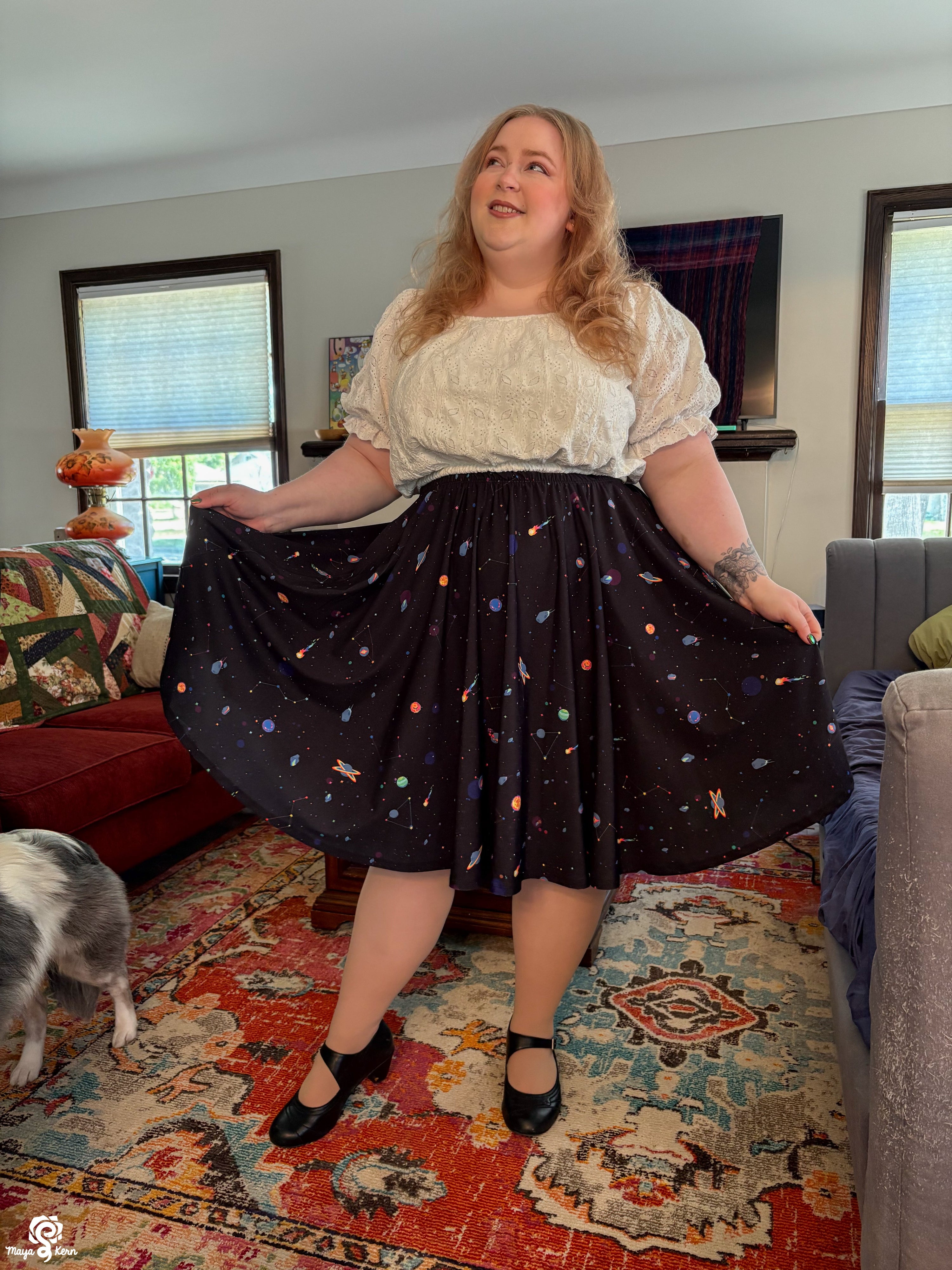 Stargayzing Midi Skirt