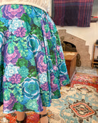 Succulents Midi Skirt