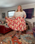 COLLAB: Rii Abrego Teddies Midi Skirt