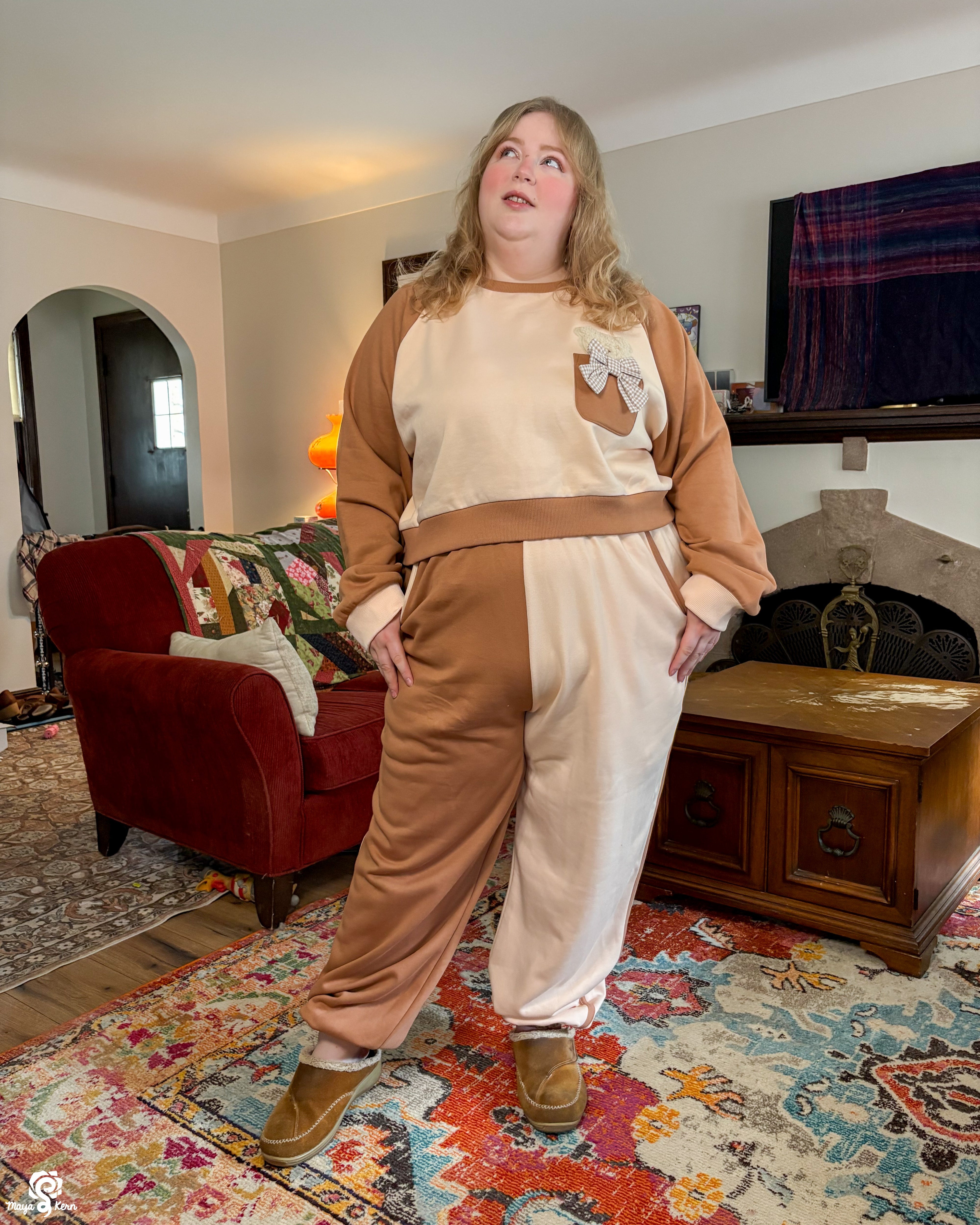 Cozy Cropped Teddy Sweater