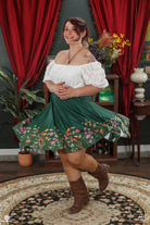 COLLAB: Rii Abrego Wildflowers Midi Skirt