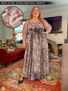 [PREORDER] Hiss Latte Sunswept Maxi Dress
