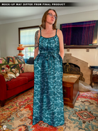 [PREORDER] Ocean Sunswept Maxi Dress